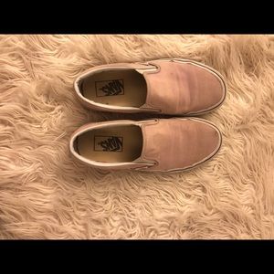 Lavender Slip on Vans